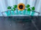 WELCOME SUNFLOWER METAL WALL ART