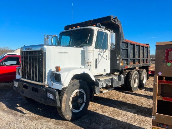 1987 GMC GENERAL TANDEM AXLE DUMP TRUCK