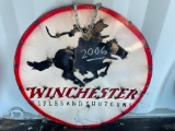 WINCHESTER RIFLES & SHOT GUNS METAL SIGN