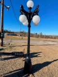 YARD HORSE LIGHT POST