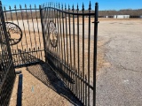 16' TREE OF LIFE ENTRANCE GATE (POWDER COATED)