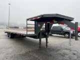 2021 STOLL HYDRAULIC DOVETAIL GOOSENECK TRAILER