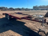 16' TANDEM AXLE EQUIPMENT TRAILER