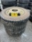 (3) TRUCK TIRES & WHEELS LT235/80 R17