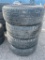 (4) TIRES 265/70 R17