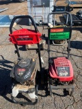 (2) CRAFTSMAN PRESSURE WASHERS