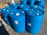 (6) 55 GAL PLASTIC BARRELS