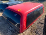 2008 F350 LONG BED RED CAMPER COVER SHELL