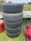 (5) USED TIRES-ASSORTED SIZES
