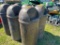 (3) INDUSTRIAL WASTE TRASH CANS