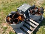 PALLET-LARGE PIPE FITTINGS