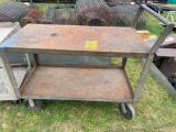 SERVICE CART ON CASTERS (4'X2