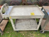 SERVICE CART ON CASTERS (2'X3