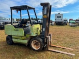 CLARK GPS 30 OUTDOOR FORKLIFT (DIESEL, 3STAGE, 4675LB CAP, HRS-5961, RUNS & OPERATES, SIDE SHIFT)
