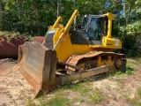 KOMATSU D65EX CRAWLER (**TO BE SOLD OFF-SITE** ENCLOSED CAB, HEAT/AC/RADIO, HOURS READ 5196, SN-6994
