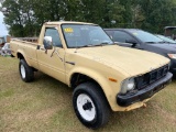 1980 TOYOTA TRUCK (4WD, 5SPD, LONG BED, MILES READ-64076 ACTUAL, VIN-RN47015545) R1