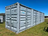 40 FT MULTI-DOOR SHIPPING CONTAINER (HIGH CUBE,