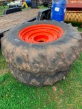 USED 18.4-30 TRACTOR TIRES & WHEELS