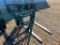 UNUSED SKID STEER 48 INCH FORK ATTACHMENT