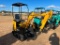 UNUSED AGT H12R MINI EXCAVATOR (GAS MOTOR, MANUAL