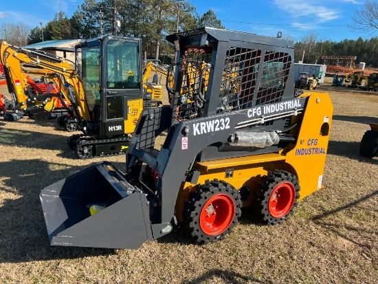 UNUSED CFG INDUSTRIAL KRW232 MINI SKID STEER