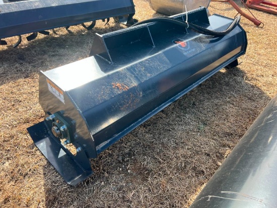 UNUSED WOLVERINE 6' SKID STEER HYDRAULIC ROTARY