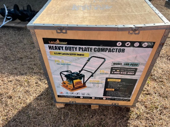UNUSED LAND HONOR PLATE COMPACTOR