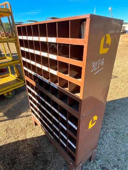 LAWSON METAL BOLT BIN (43.5"TX12"W, 35"H, 80