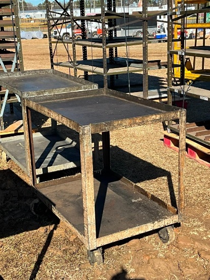 METAL ROLLING CART (24"X36")