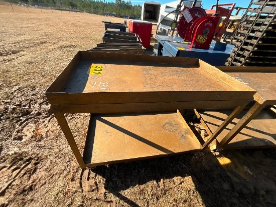 METAL ROLLING CART (24"X44")