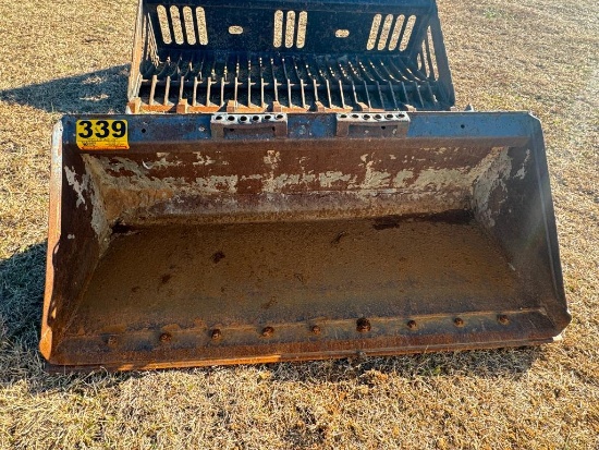 5' SKID STEER SMOOTH BUCKET