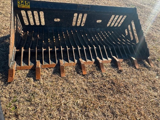 80" SKID STEER ROCK BUCKET