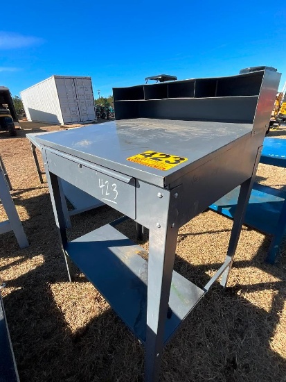 METAL BLUEPRINT FOREMAN DESK