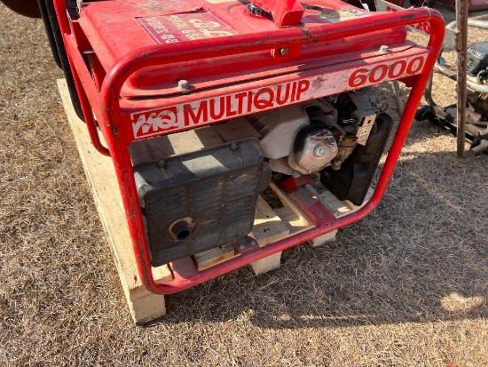 HONDA 6000 WATT GENERATOR (RUNS)