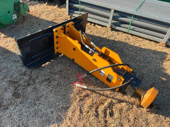 SKID STEER TAMP ATTACHMENT POST DRIVER