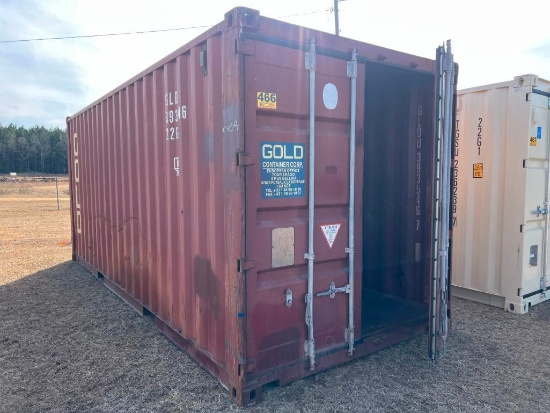 20FT SHIPPING CONTAINER (RED)