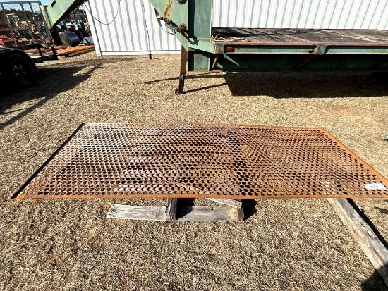 SHAKER PLATE (4'X9.5")
