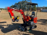 UNUSED AGT MX15R MINI EXCAVATOR (GAS MOTOR,