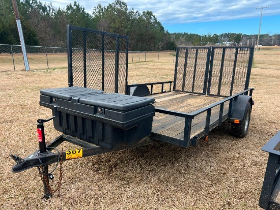 12'X80.5" LANDSCAPE TRAILER **NO TITLE**