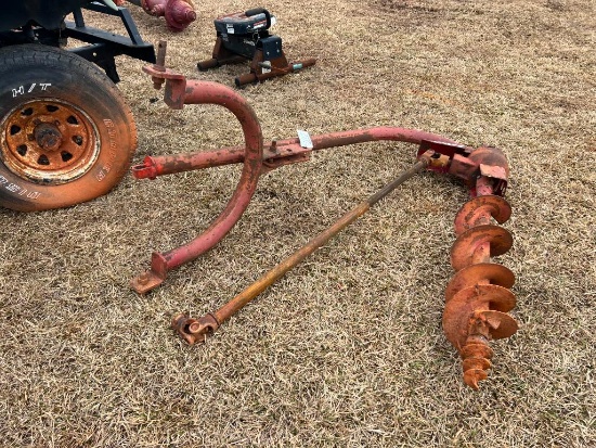 POST HOLE DIGGER W/9" AUGER (3PT)
