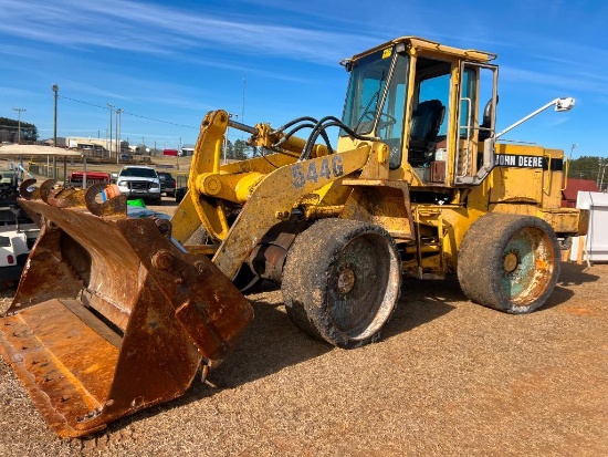 JOHN DEERE 544G ARTICULATING LOADER (RUNS &