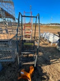 3 ROLLING STEP PLATFORM/WAREHOUSE LADDER