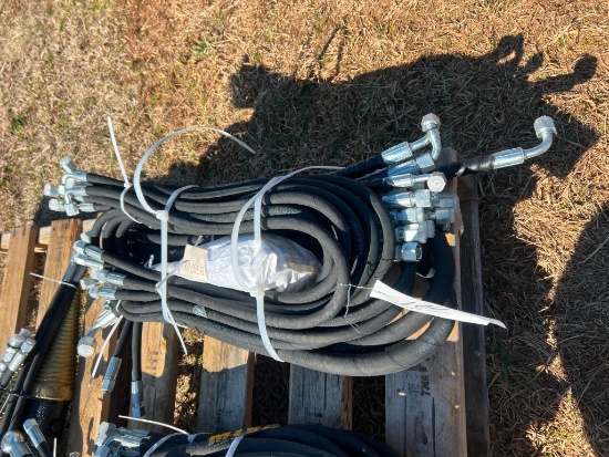 QUANTITY - UNUSED HYDRAULIC HOSES