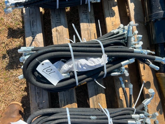 QUANTITY - UNUSED HYDRAULIC HOSES