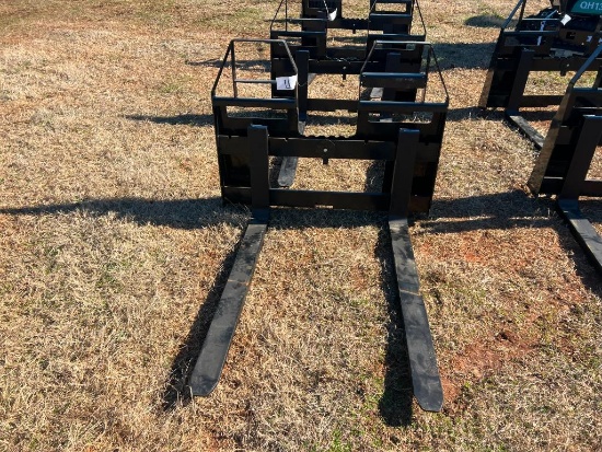 UNUSED MOWER KING 48" WALK THRU FORKS