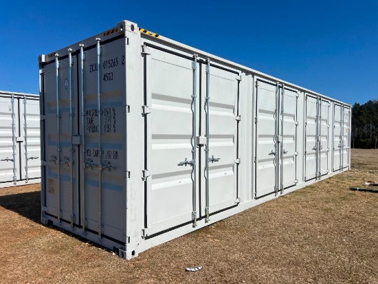 40 FT HIGH-CUBE MULTI-DOOR SHIPPING CONTAINER