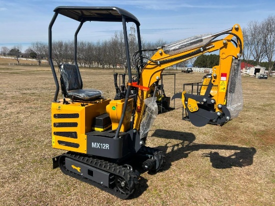 UNUSED AGT MX12R MINI EXCAVATOR