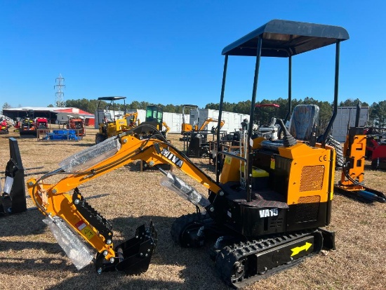UNUSED MIVA VA15 CRAWLER EXCAVATOR