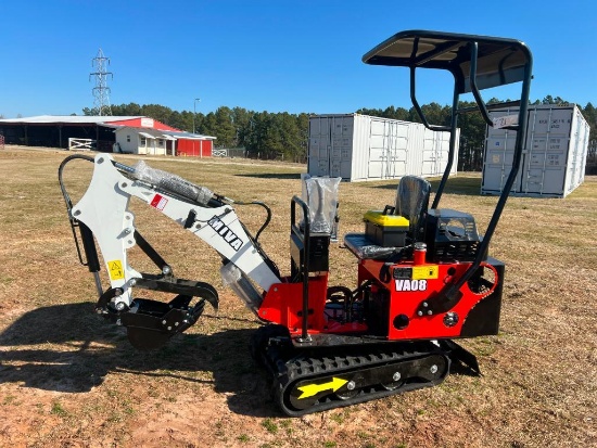 UNUSED MIVA VA08 MINI EXCAVATOR