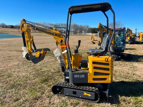 UNUSED AGT MX12R MINI EXCAVATOR